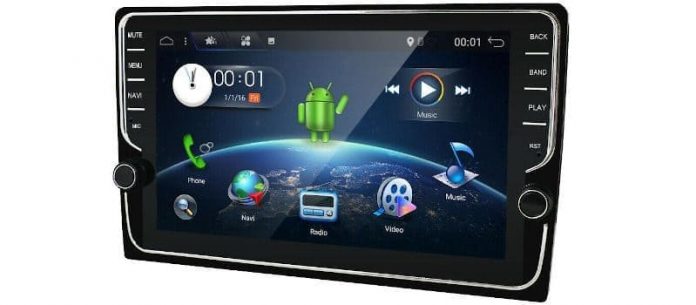 Android headunit with physical volume control