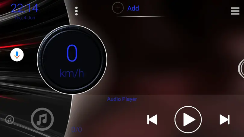 Car Launcher Pro for android Headunit Red Smoke