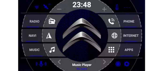 Citroen logo on Android Headunit