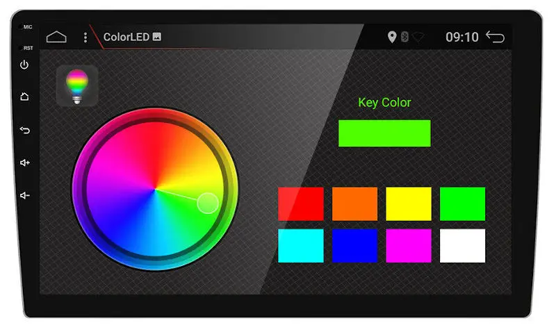 Easy to use android headunit RGB app.