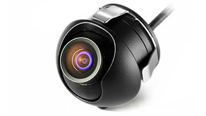 flush mounting camera with lens angle adjustment for an android headunit