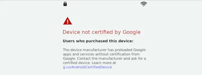 Google play not certified on Android headunit