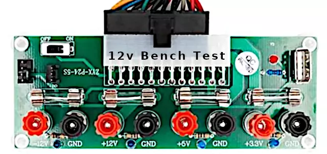 12v bench test android headunit