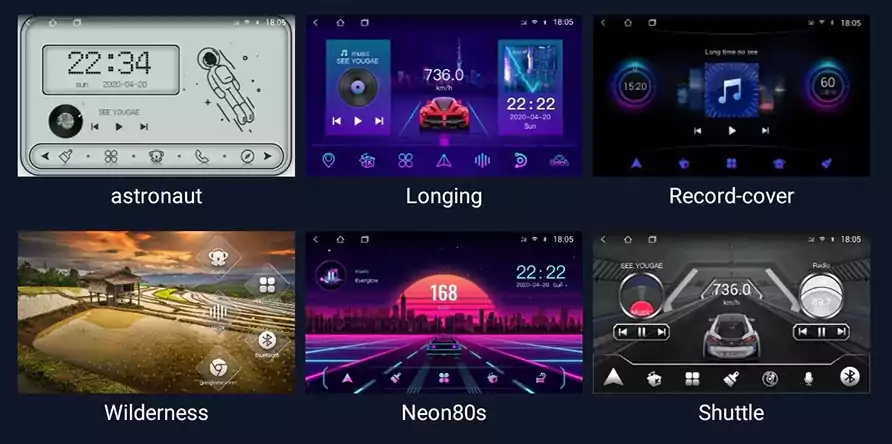 TS7 TS10 android head unit launcher