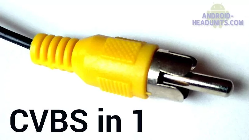 CVBS in 1 connector