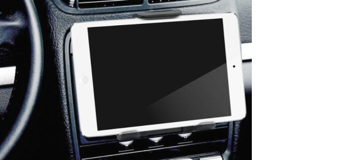 Tablet in a car