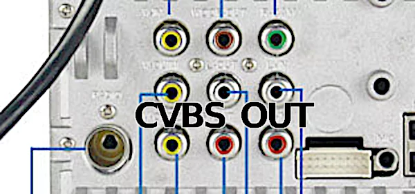 CVBS OUT on android headunit