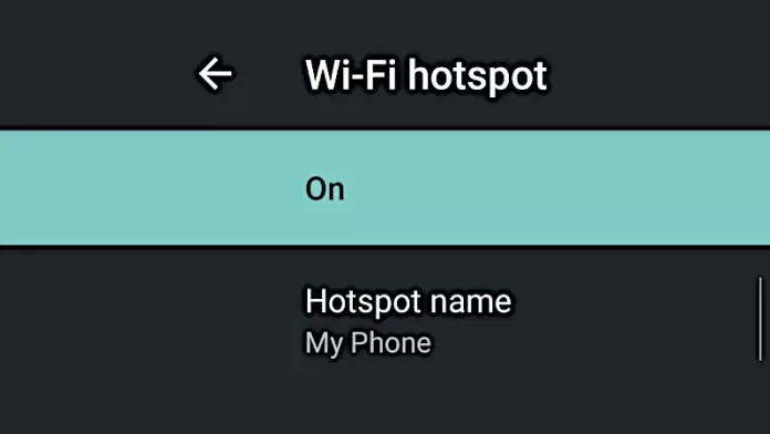 wifi Hot Spot not working