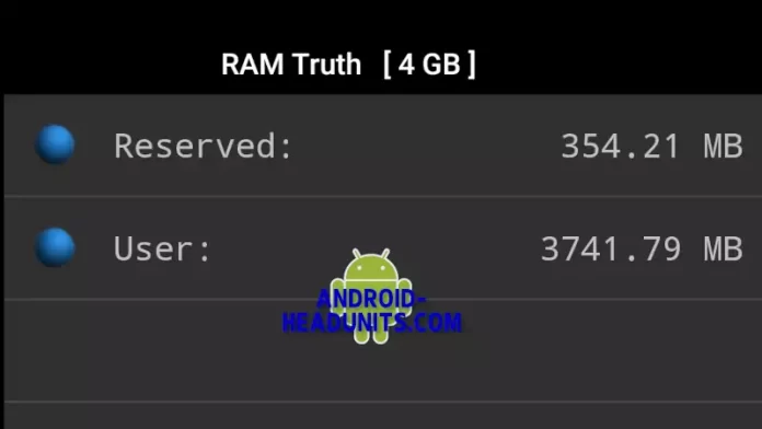 Fake RAM android check